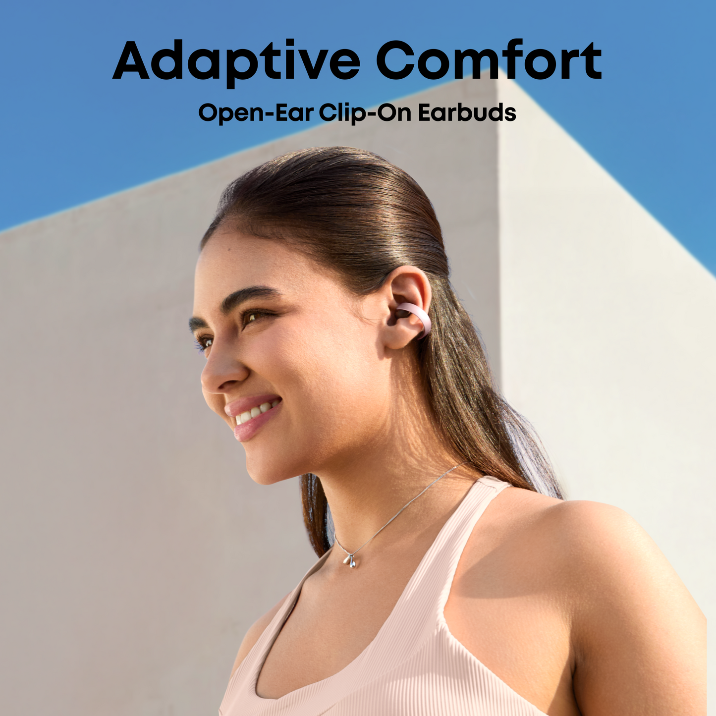AeroClip | Słuchawki z klipsem open-ear i adaptacyjnym komfortem