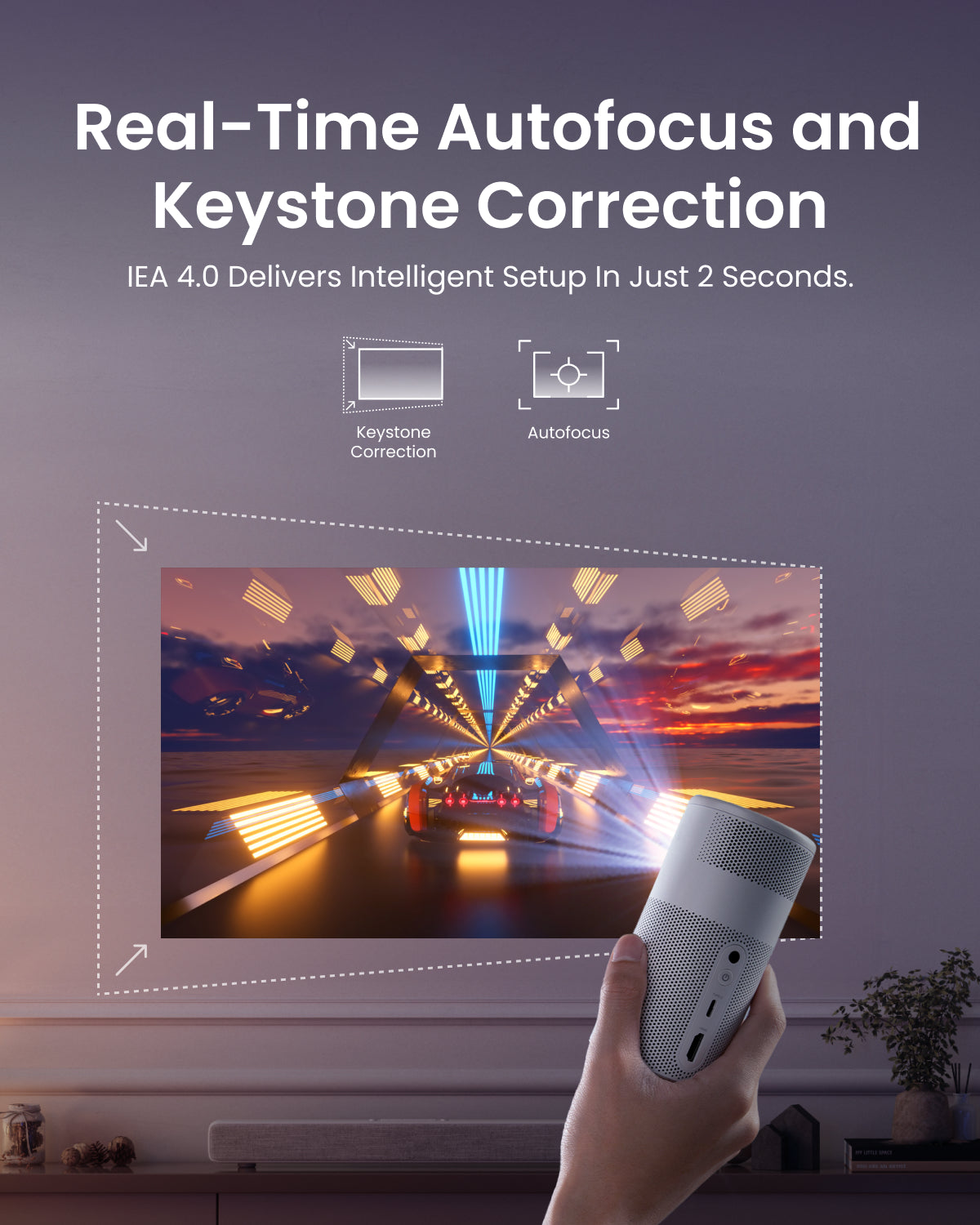 Capsule Air | The World's Smallest Google TV Projector