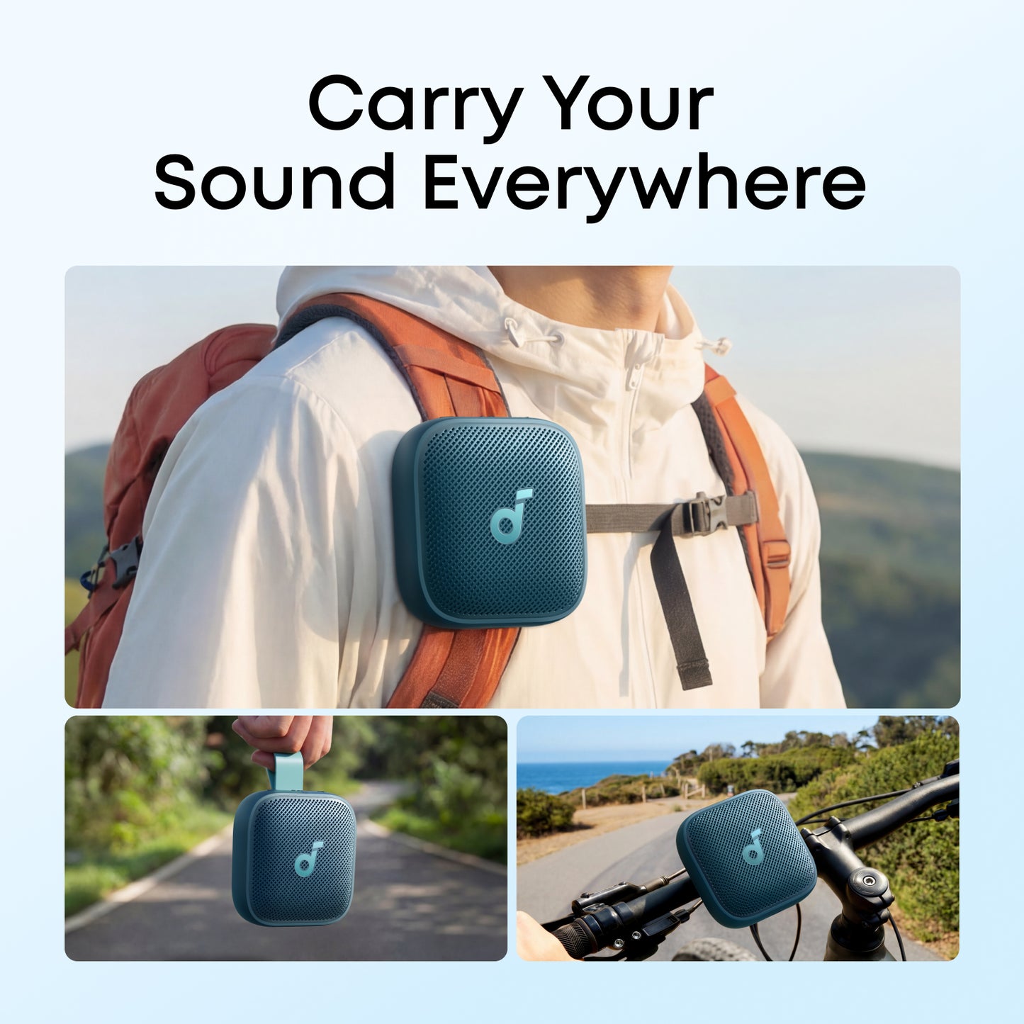 soundcore Boom Go 3i | Portable Bluetooth Speaker with Powerful Bass