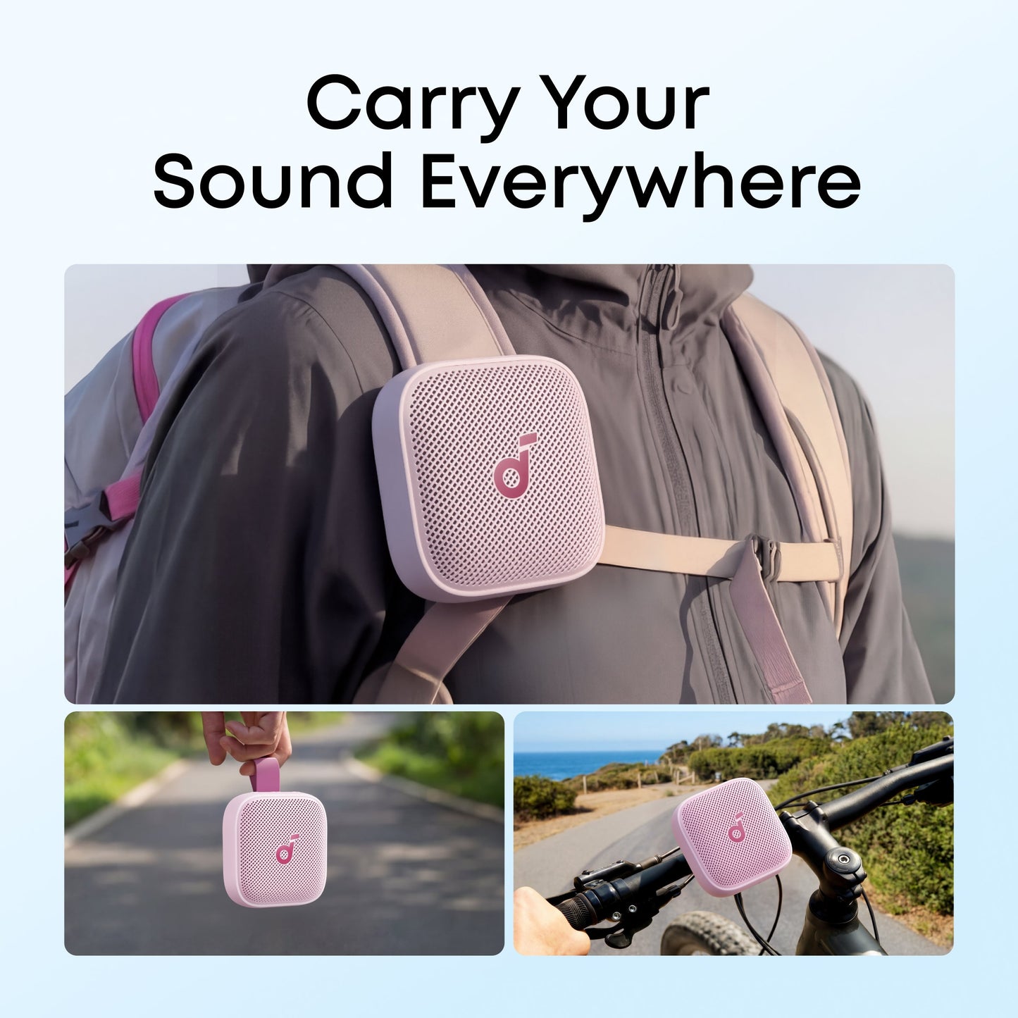 soundcore Boom Go 3i | Przenośny głośnik Bluetooth zapewniający mocny bas
