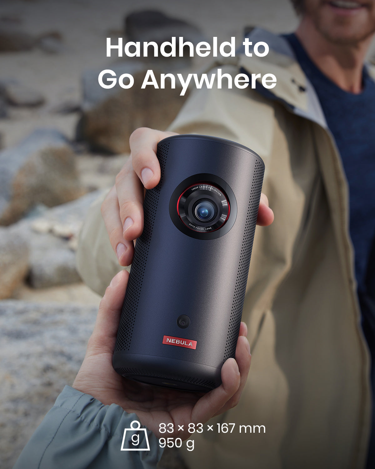 Capsule 3 Laser | Laser-Powered Mini Projector