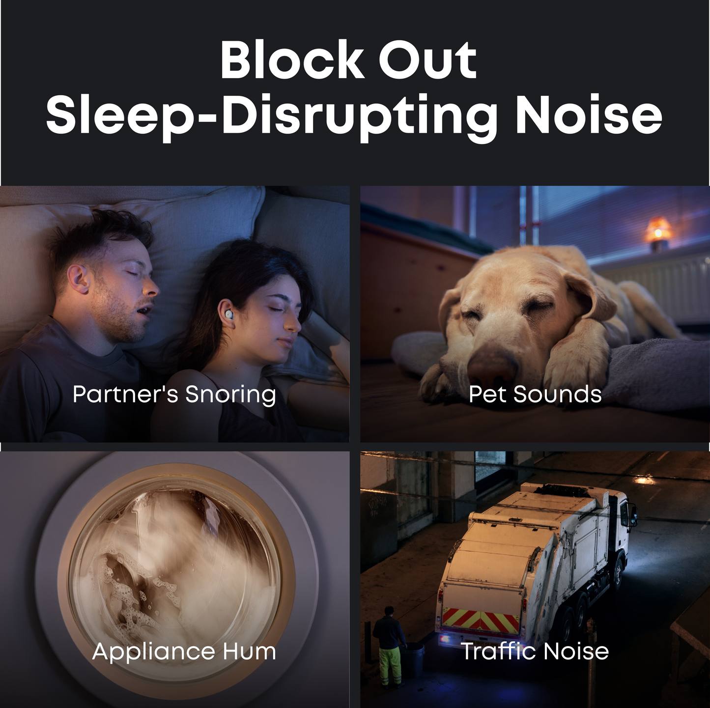 Sleep A30 | The World's First ANC Sleep Earbuds