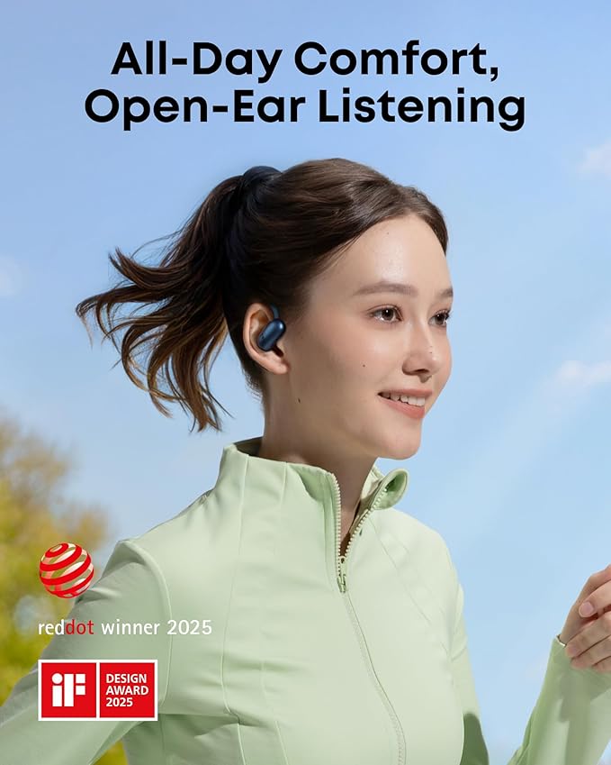 AeroFit 2 | Adjustable Open-Ear Wireless Earbuds