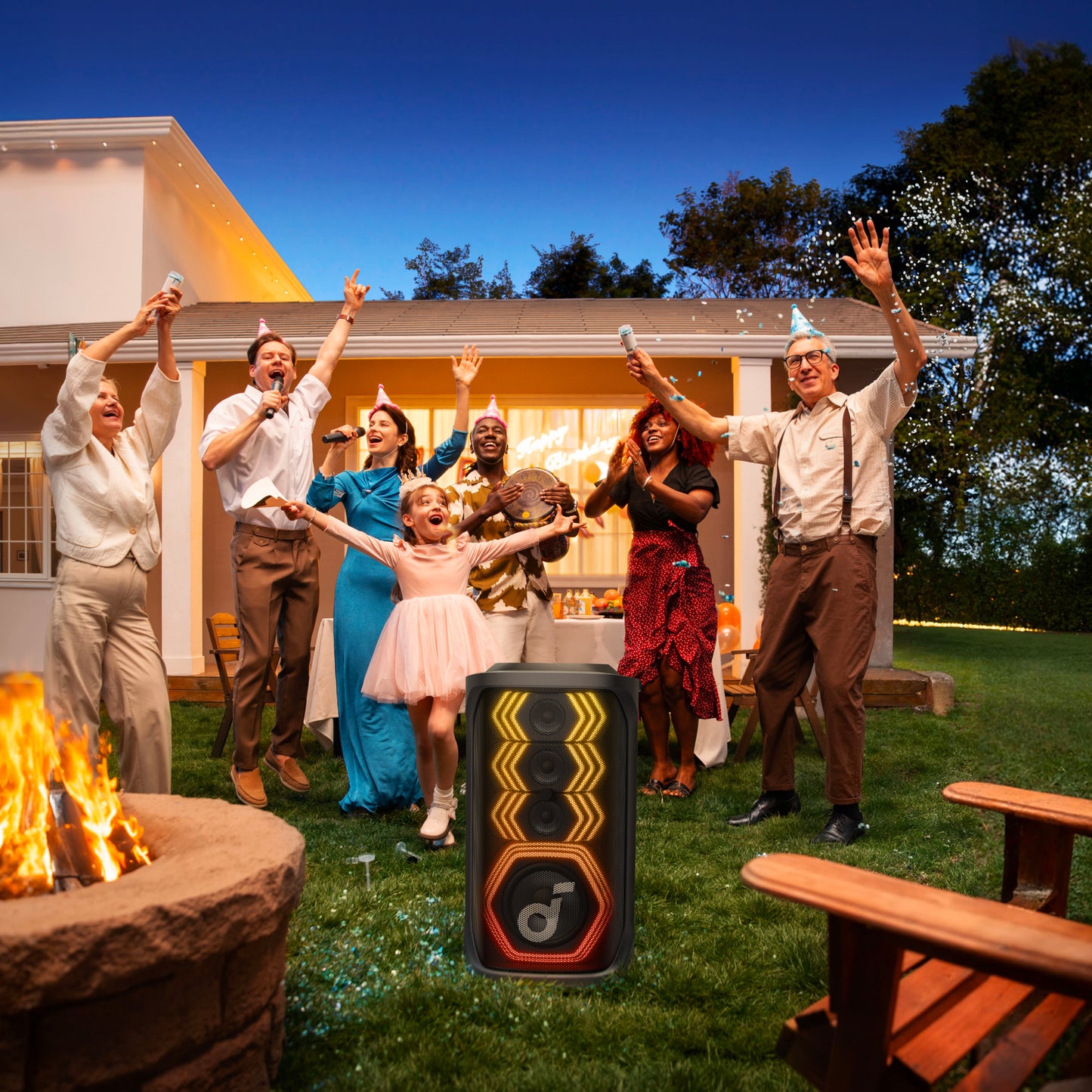 Rave 3S | AI Karaoke Party Speaker with 200W Sound