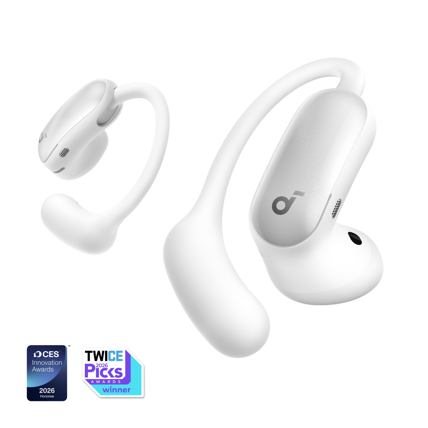 AeroFit 2 Pro｜Dual-Form Earbuds with Open-Ear and Active Noise Cancellation Form