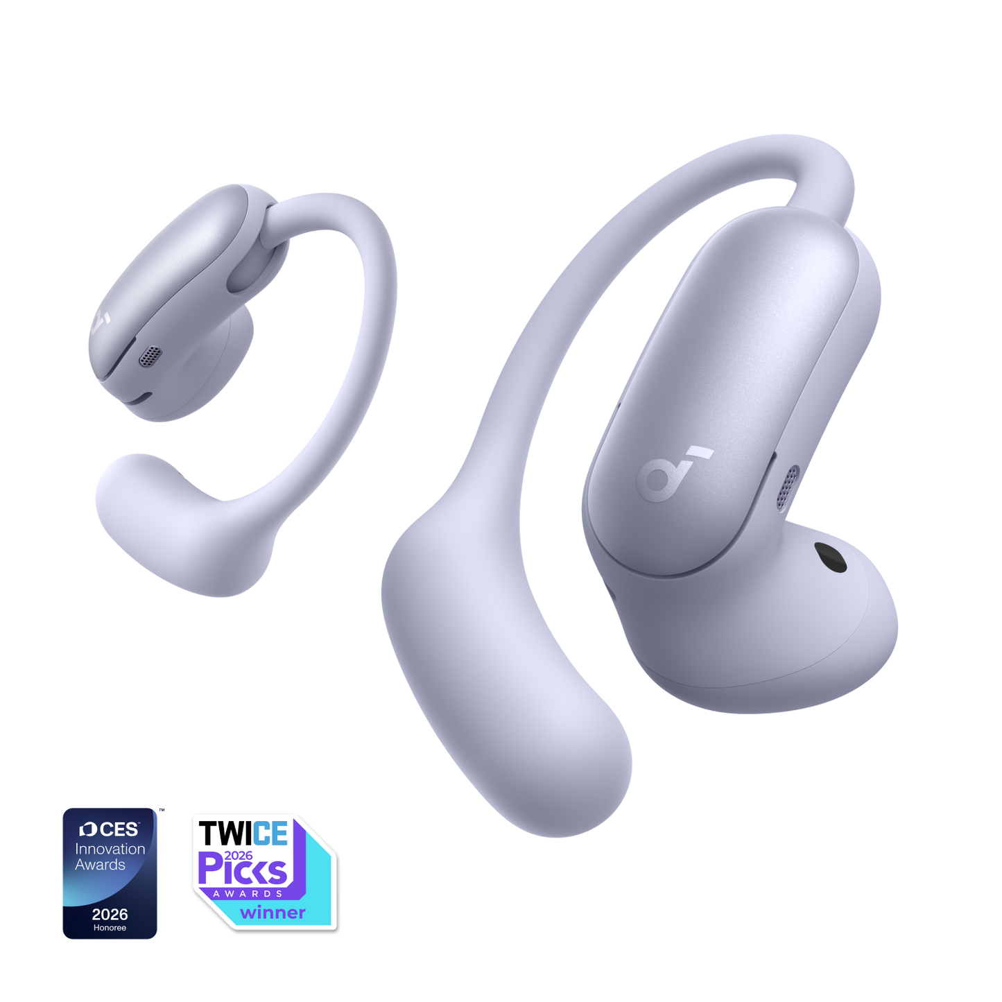 AeroFit 2 Pro｜Dual-Form Earbuds with Open-Ear and Active Noise Cancellation Form
