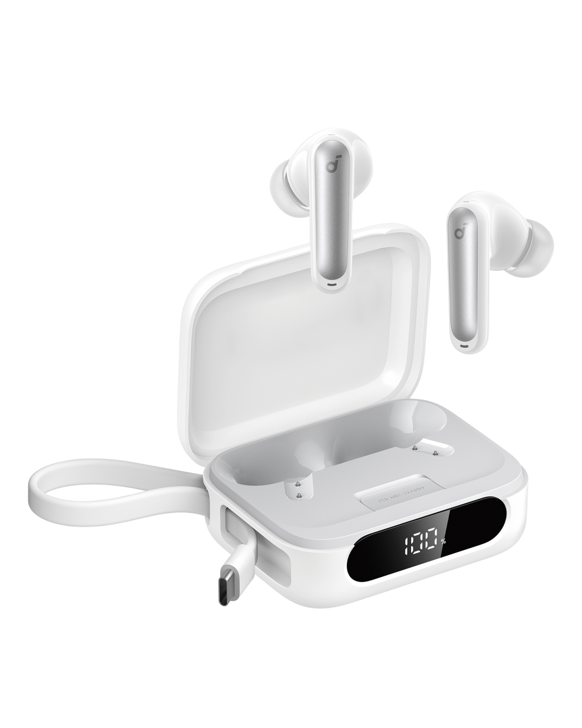 P41i | Wireless Earbuds with Portable Phone Charger (No Lightning Adapter)