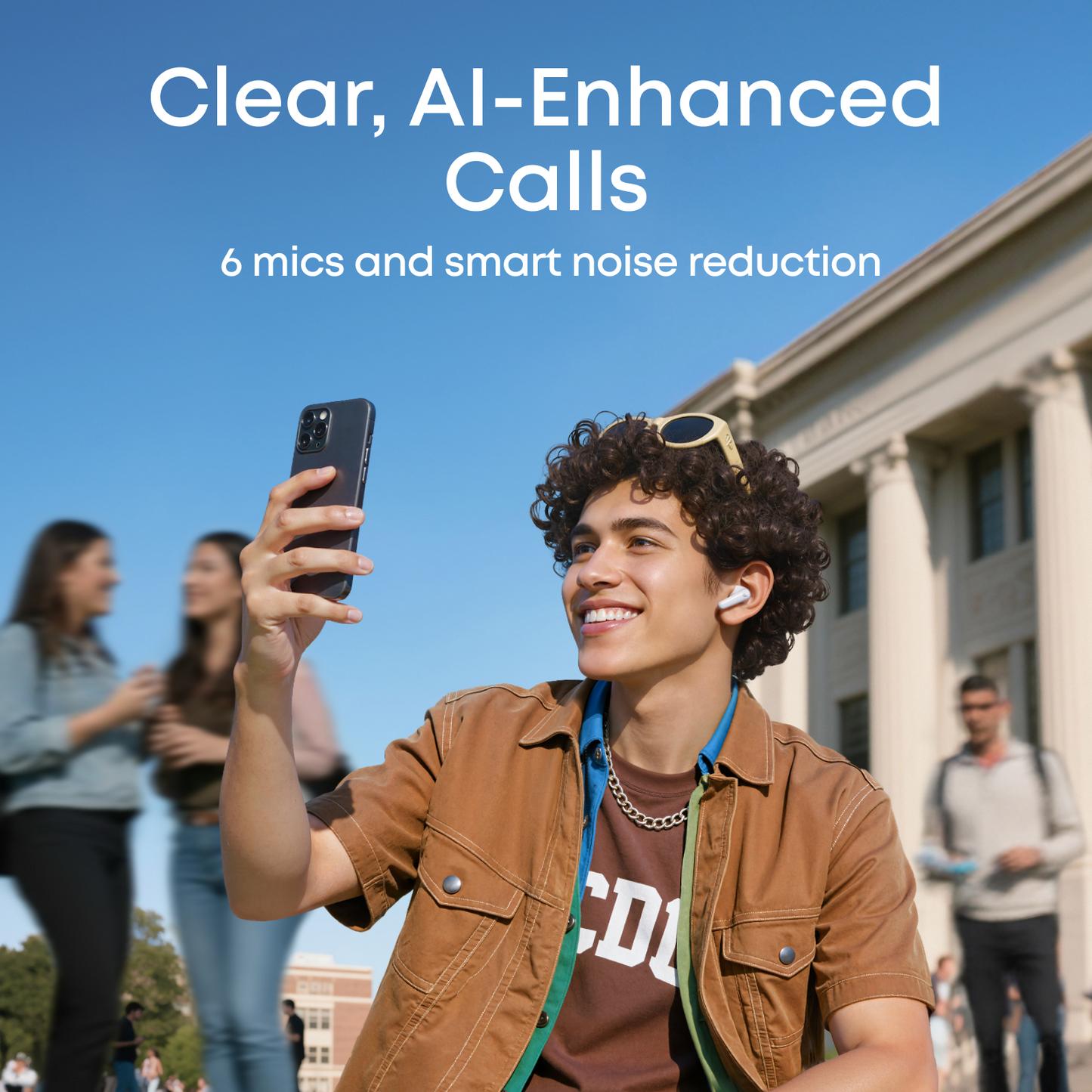 P31i | Wireless Earbuds with Immersive Adaptive ANC