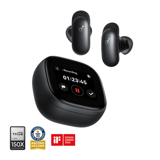 Liberty 5 Pro Max | AI Recording Earbuds with Smart Case