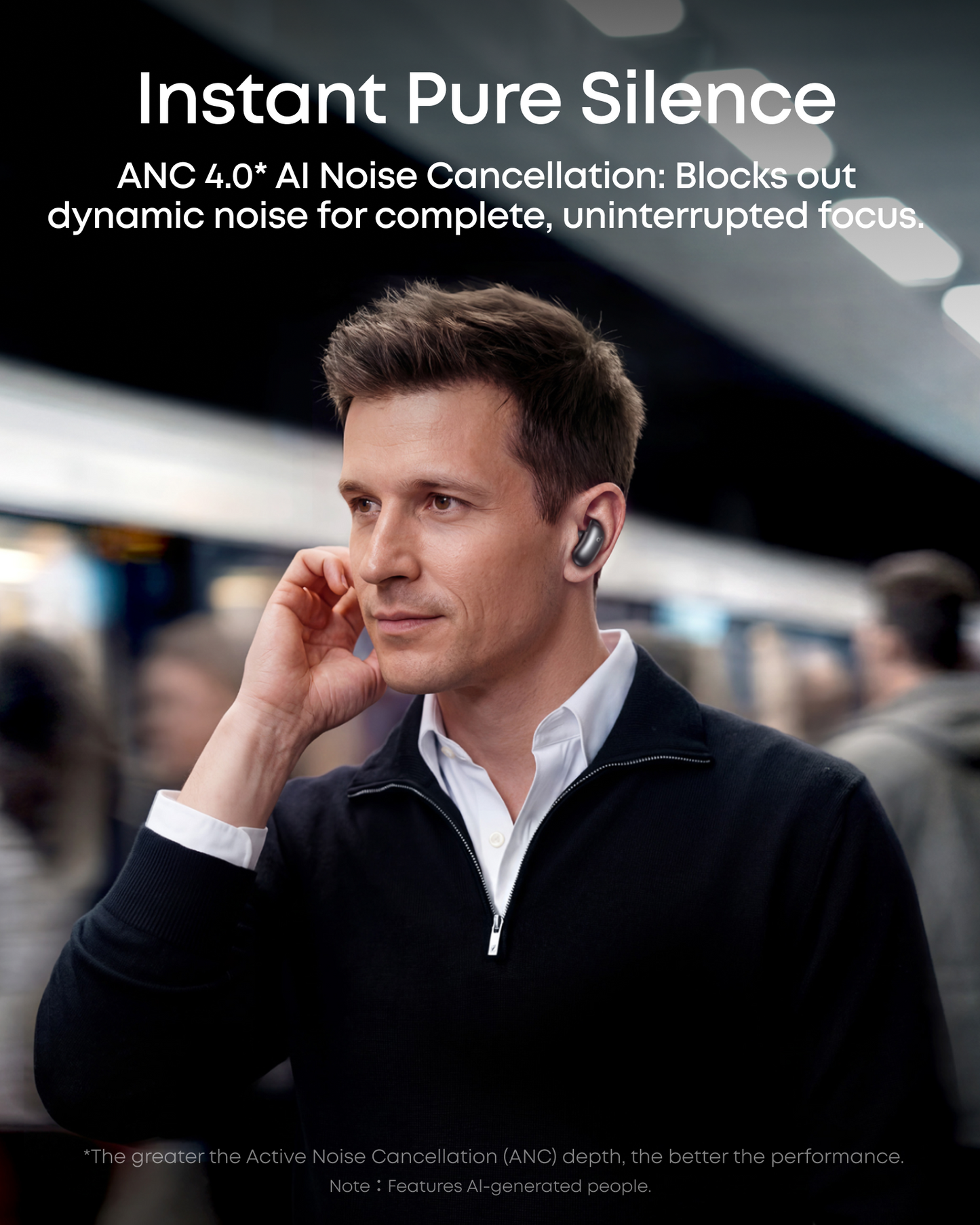 Liberty 5 Pro Max | AI Recording Earbuds with Smart Case
