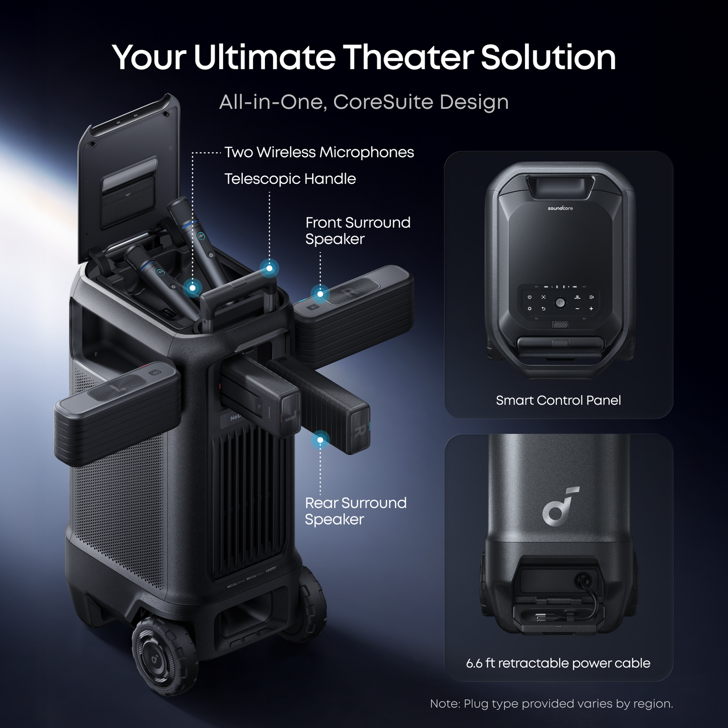 Nebula X1 Pro 4K Projector | World's First Mobile Theater Station