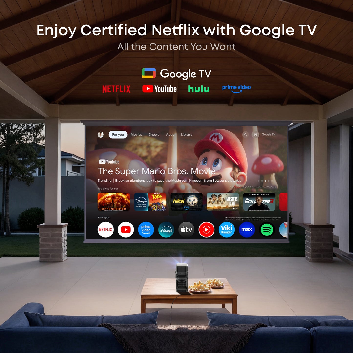 soundcore Nebula P1 | Pierwszy na świecie przenośny projektor z odłączanymi głośnikami