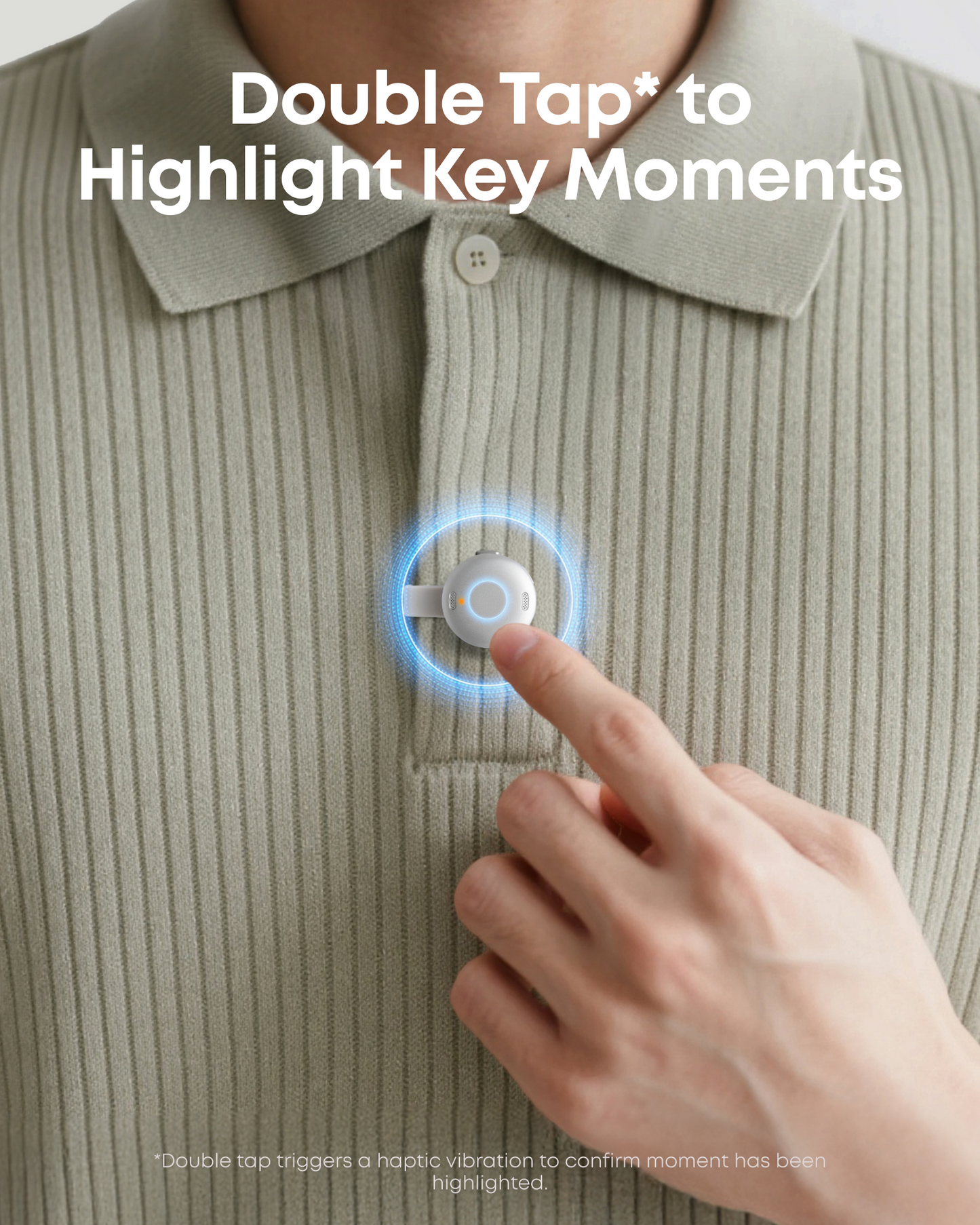 soundcore Work | The World's First Coin-Sized AI Voice Recorder