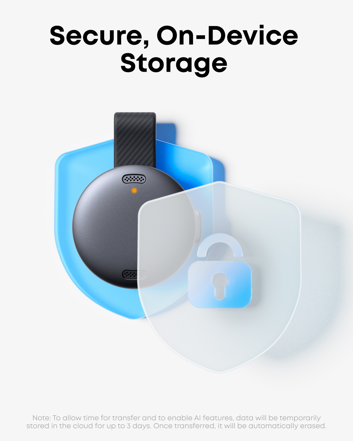 soundcore Work | The World's First Coin-Sized AI Voice Recorder