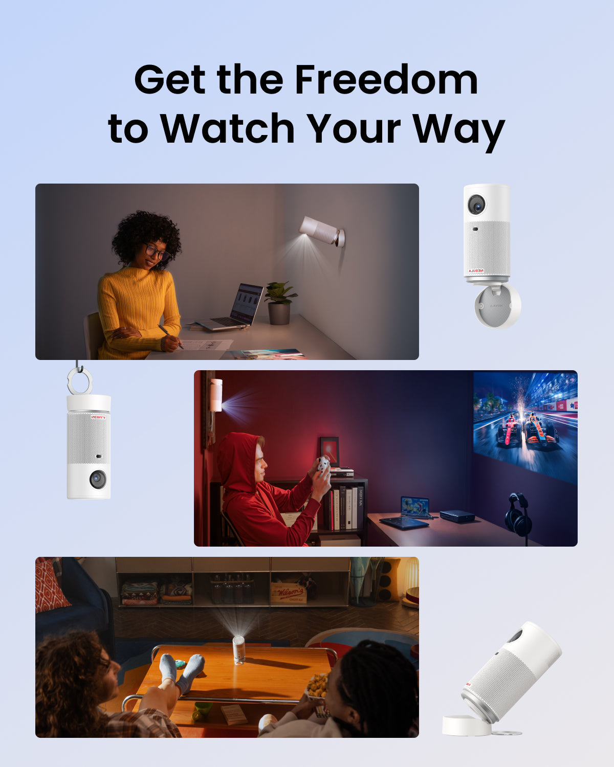 Capsule Air | The World's Smallest Google TV Projector