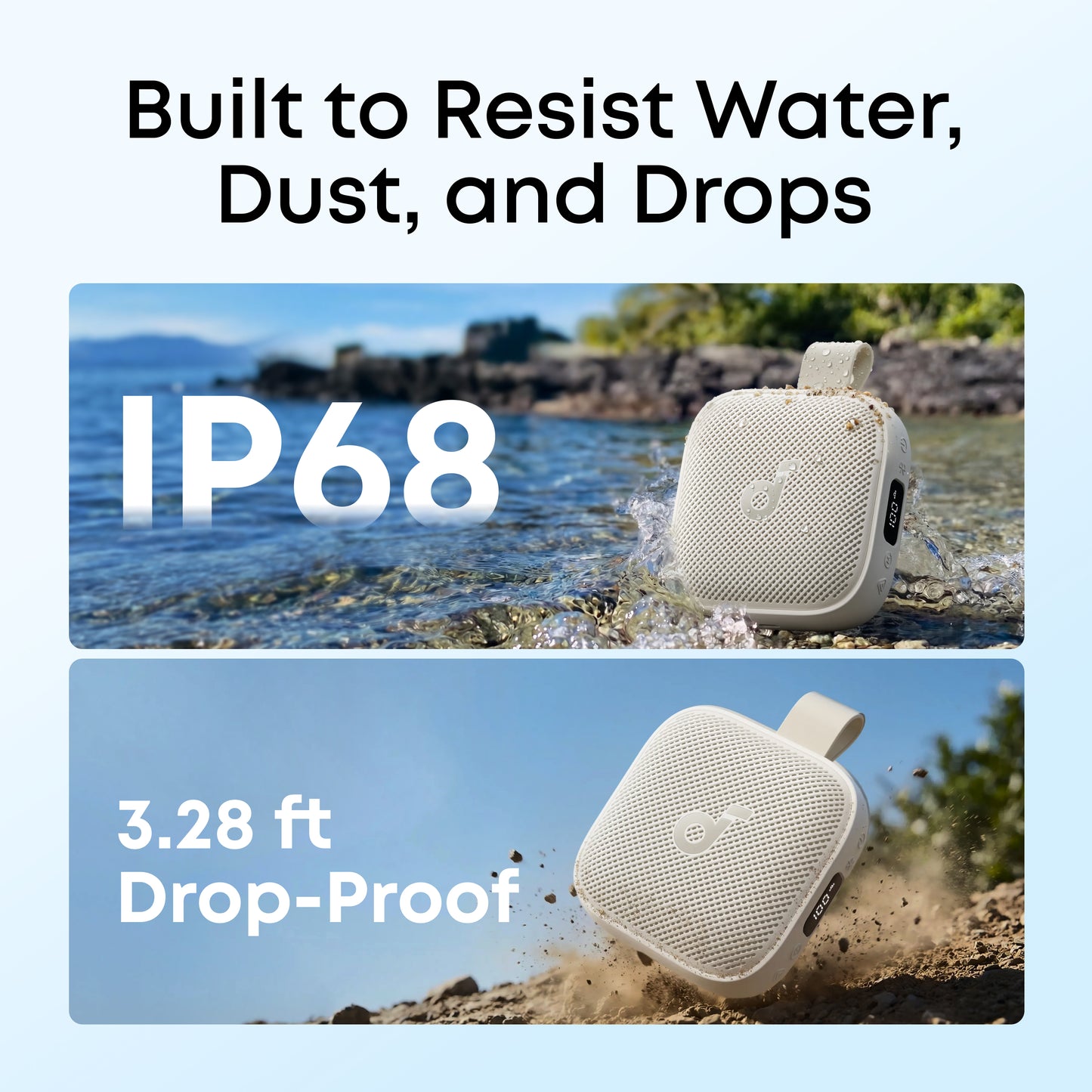 soundcore Boom Go 3i | Portable Bluetooth Speaker with Powerful Bass