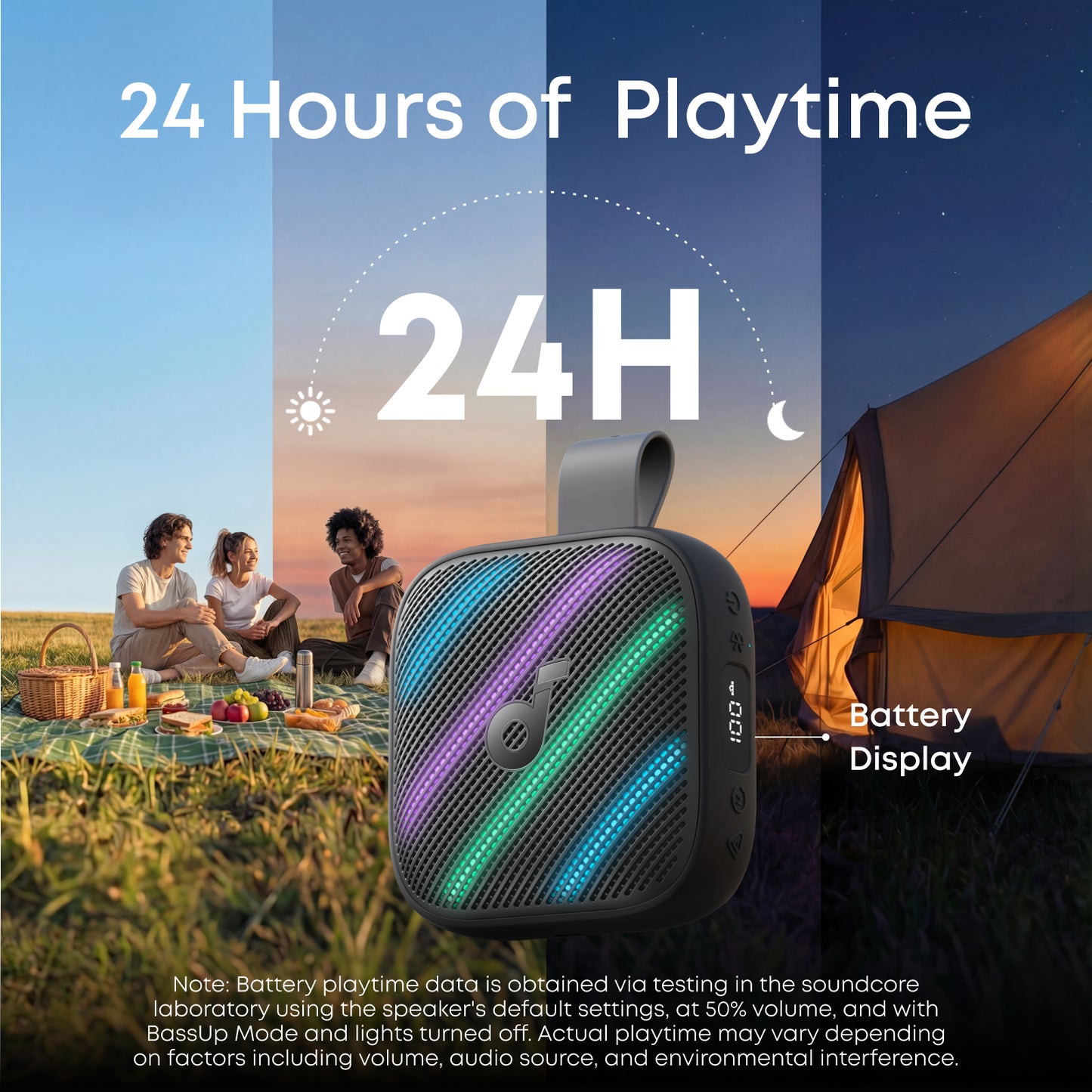 soundcore Boom Go 3i | Portable Bluetooth Speaker with Powerful Bass