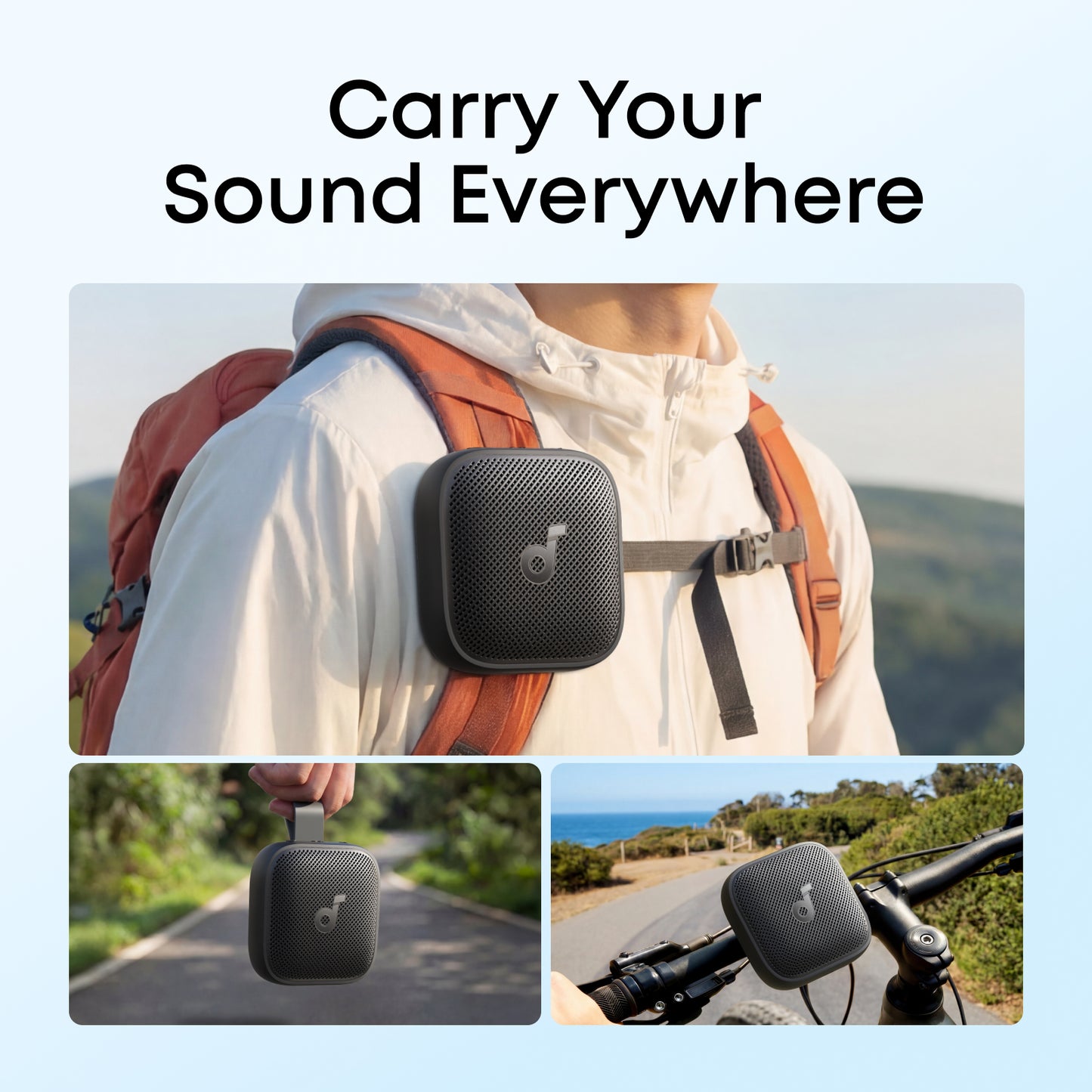 soundcore Boom Go 3i | Portable Bluetooth Speaker with Powerful Bass
