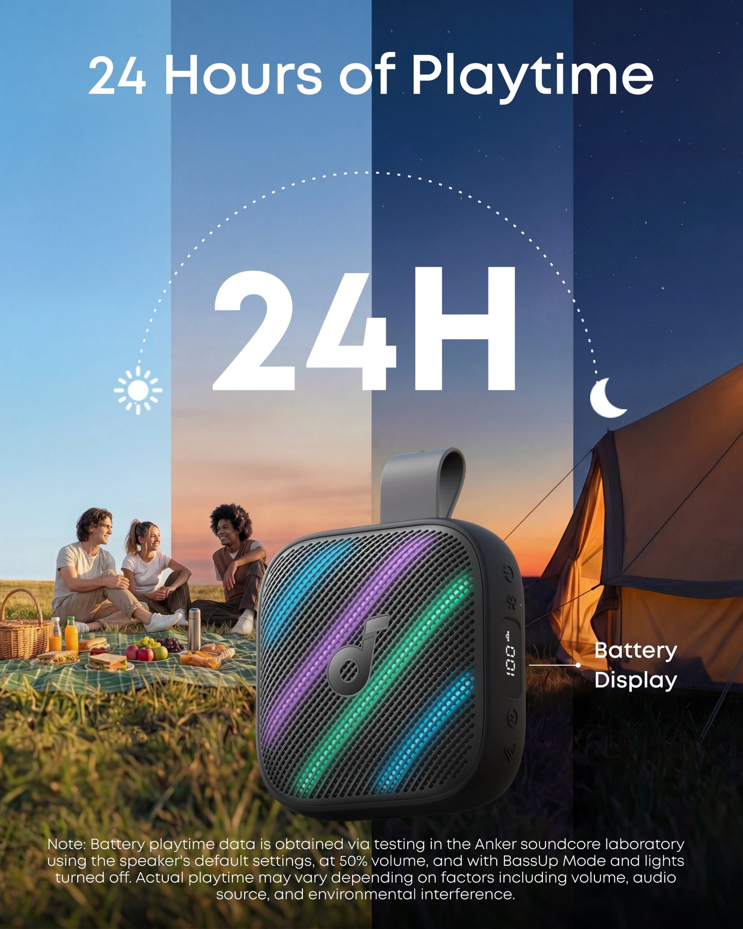 soundcore Boom Go 3i | Przenośny głośnik Bluetooth zapewniający mocny bas
