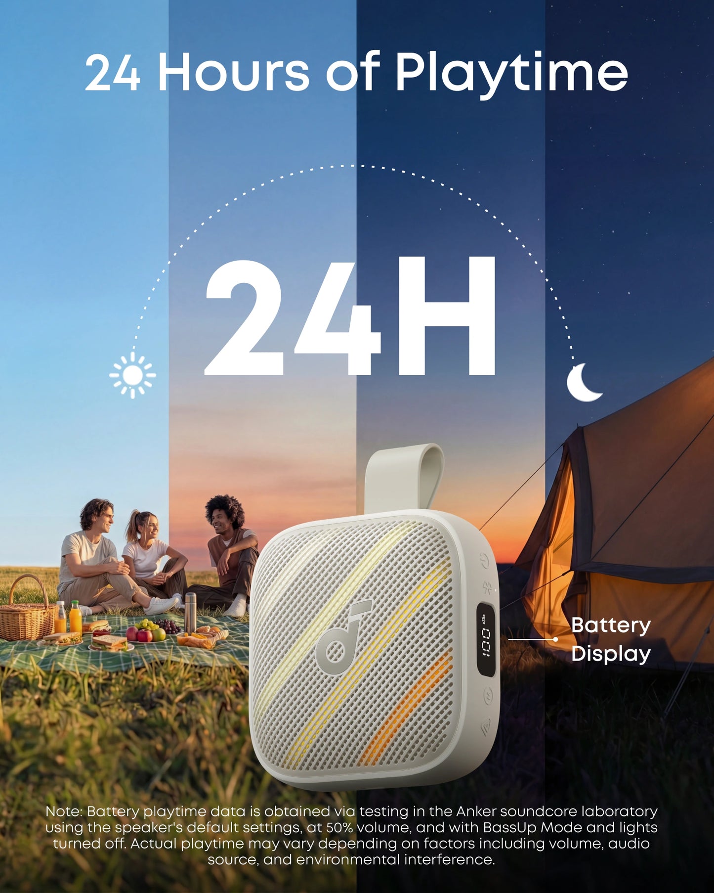 soundcore Boom Go 3i | Przenośny głośnik Bluetooth zapewniający mocny bas