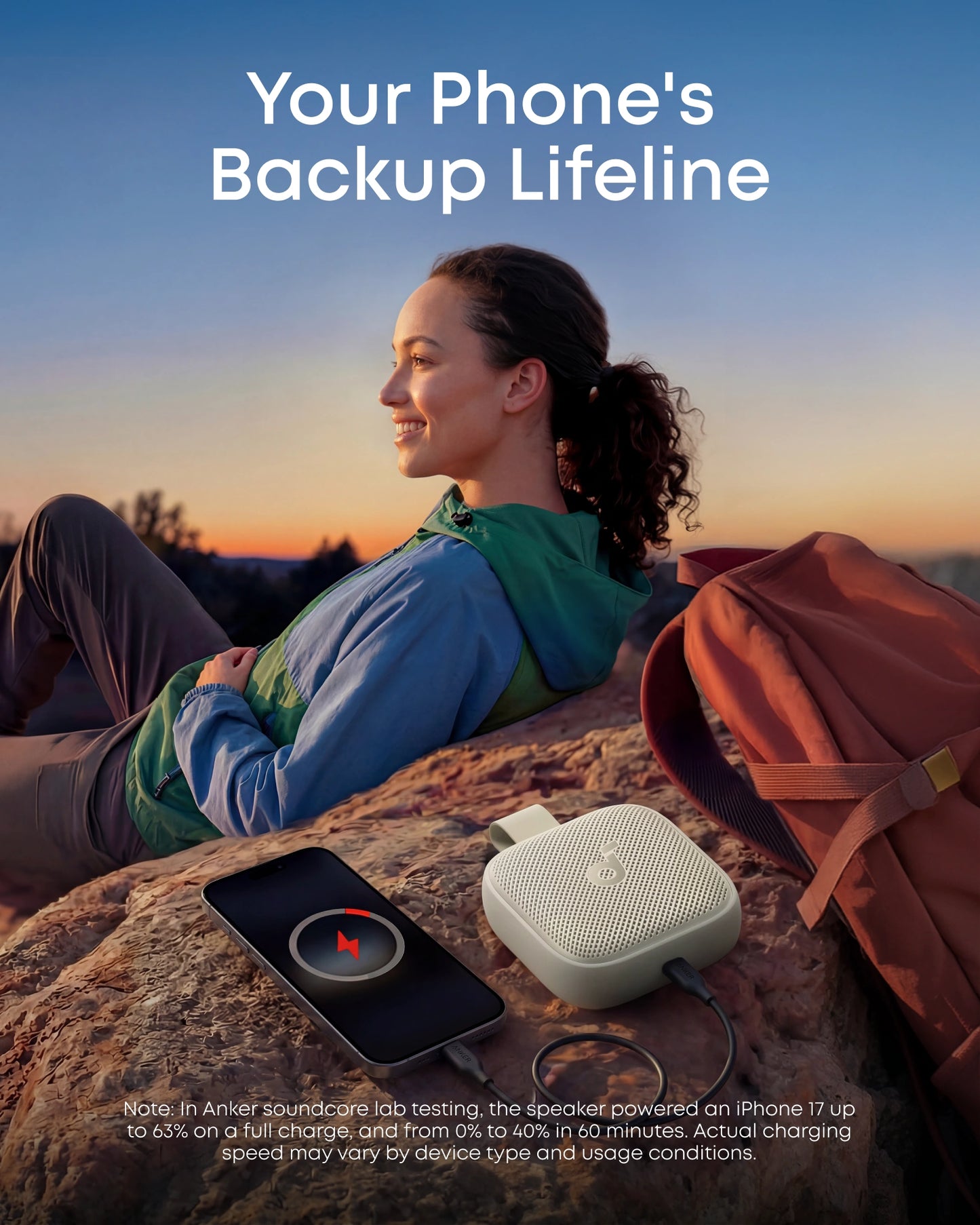 soundcore Boom Go 3i | Przenośny głośnik Bluetooth zapewniający mocny bas
