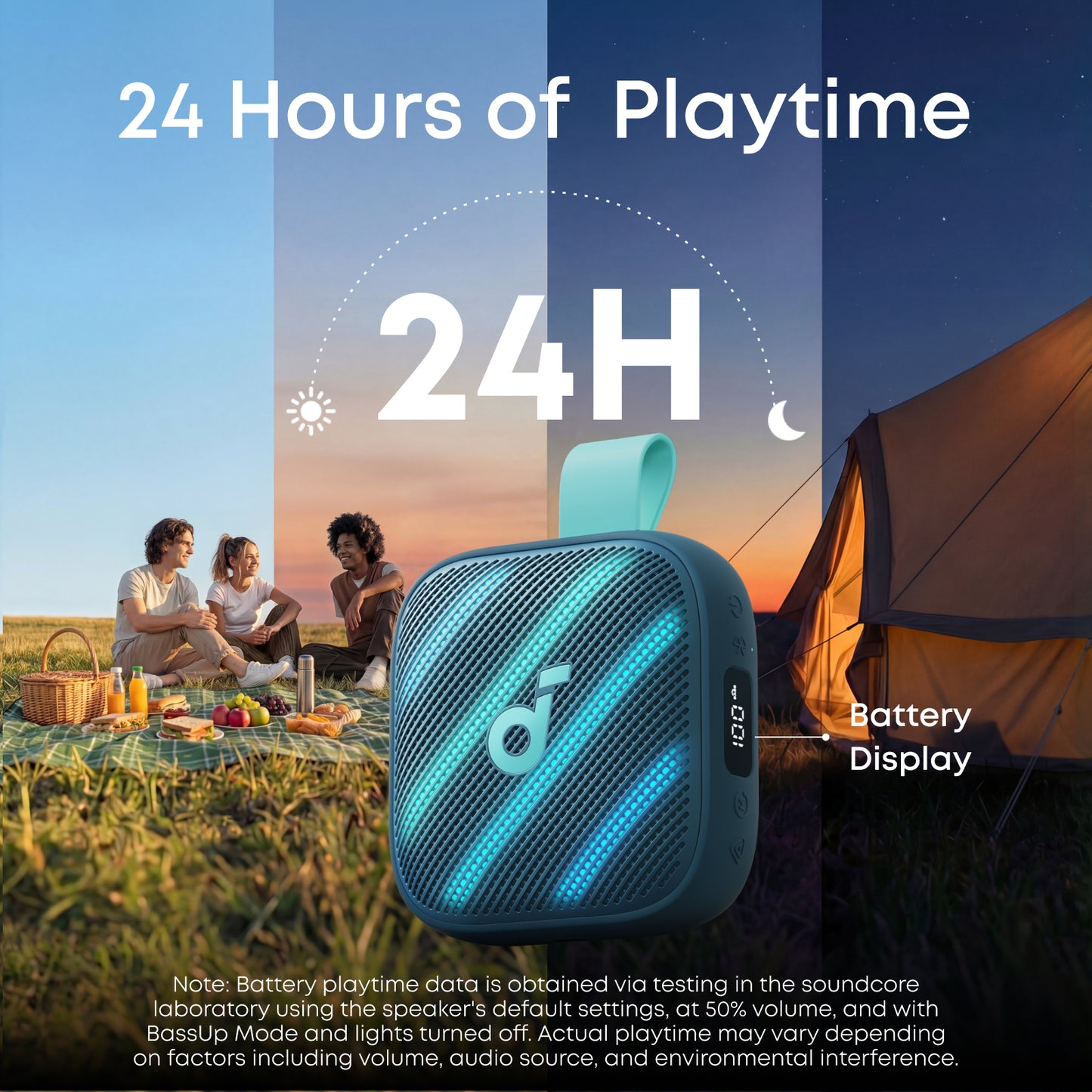 soundcore Boom Go 3i | Portable Bluetooth Speaker with Powerful Bass