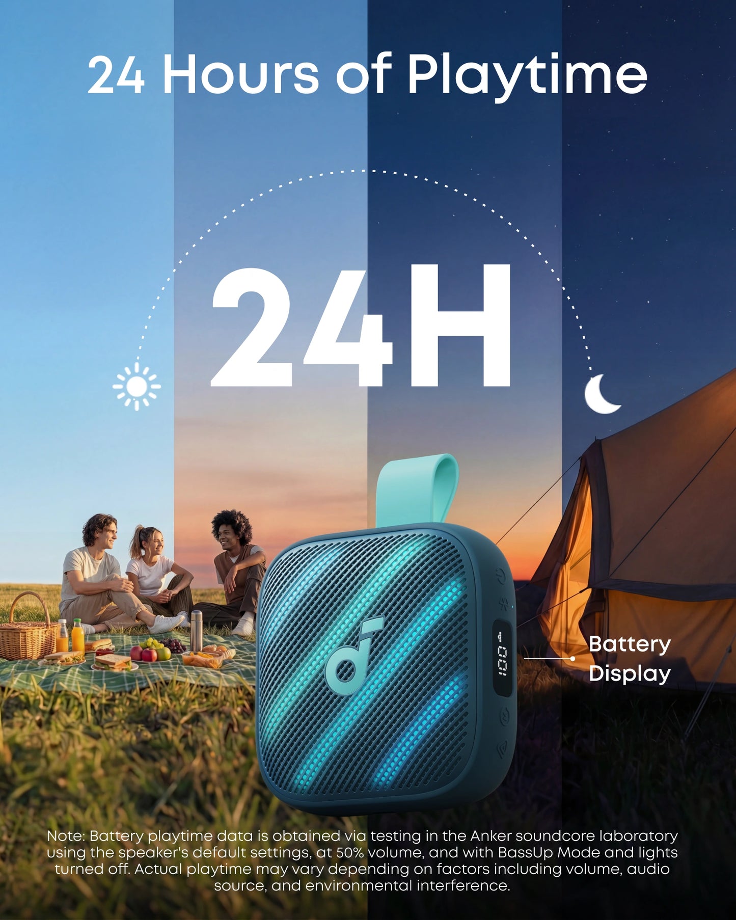 soundcore Boom Go 3i | Przenośny głośnik Bluetooth zapewniający mocny bas