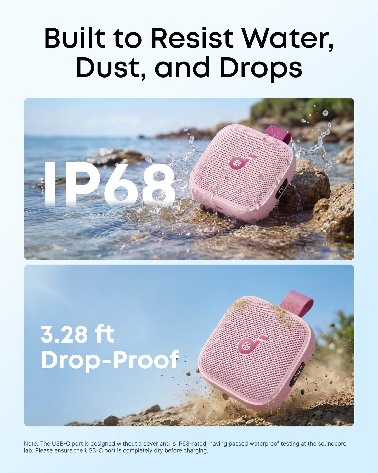 soundcore Boom Go 3i | Przenośny głośnik Bluetooth zapewniający mocny bas