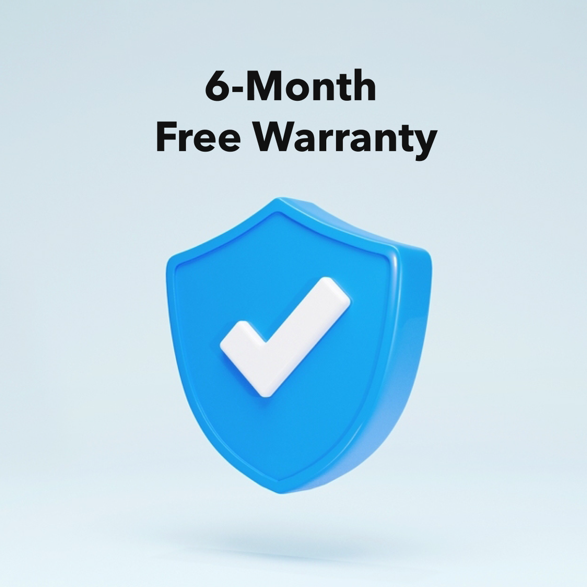 Free 6-month Warranty