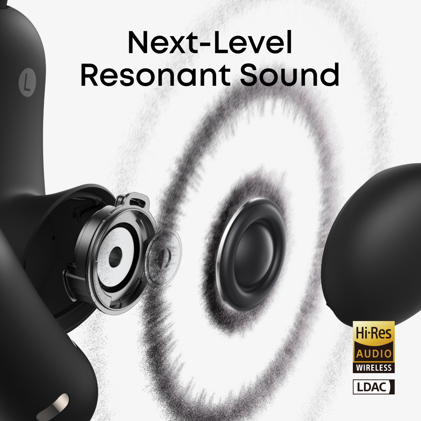 AeroFit 2 Pro｜Dual-Form Earbuds with Open-Ear and Active Noise Cancellation Form