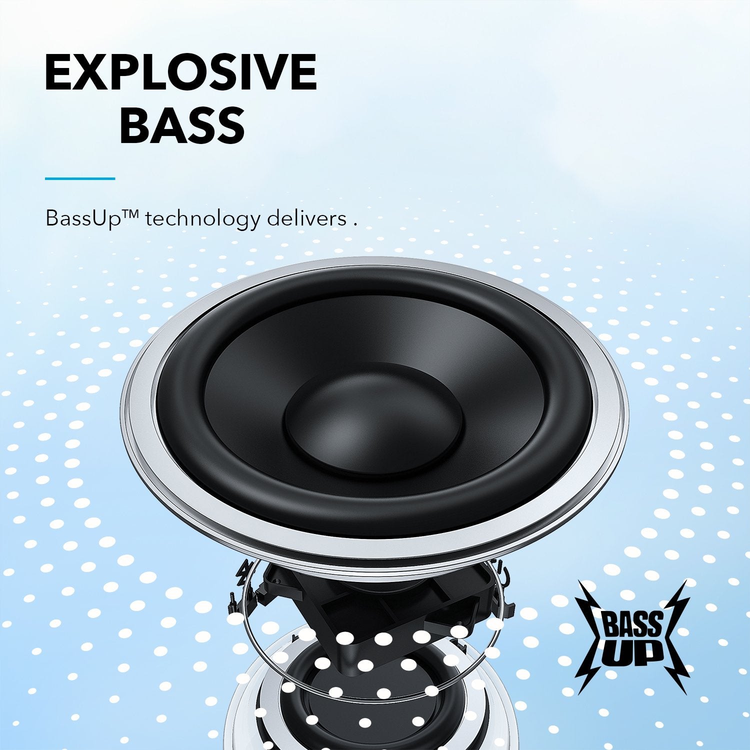 Anker Soundcore Mini 3 Bluetooth Speaker, BassUp and PartyCast Black