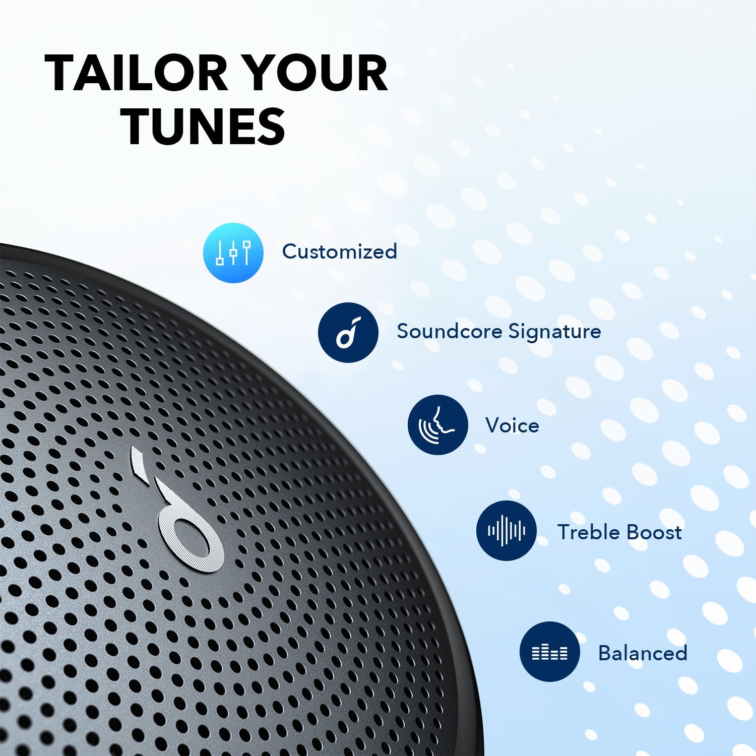 Anker Soundcore Mini 3 Bluetooth Speaker, BassUp and PartyCast Black