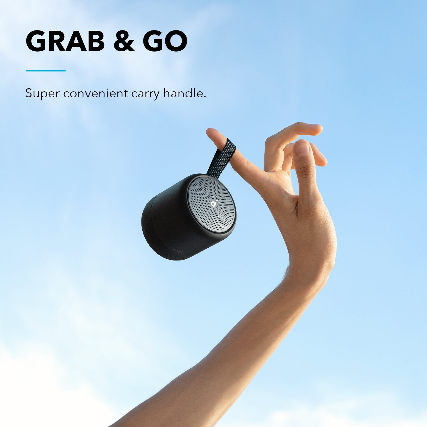 Anker Soundcore Mini 3 Bluetooth Speaker, BassUp and PartyCast Black